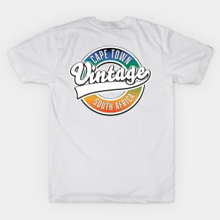 Cape Town South Africa retro logo T-Shirt